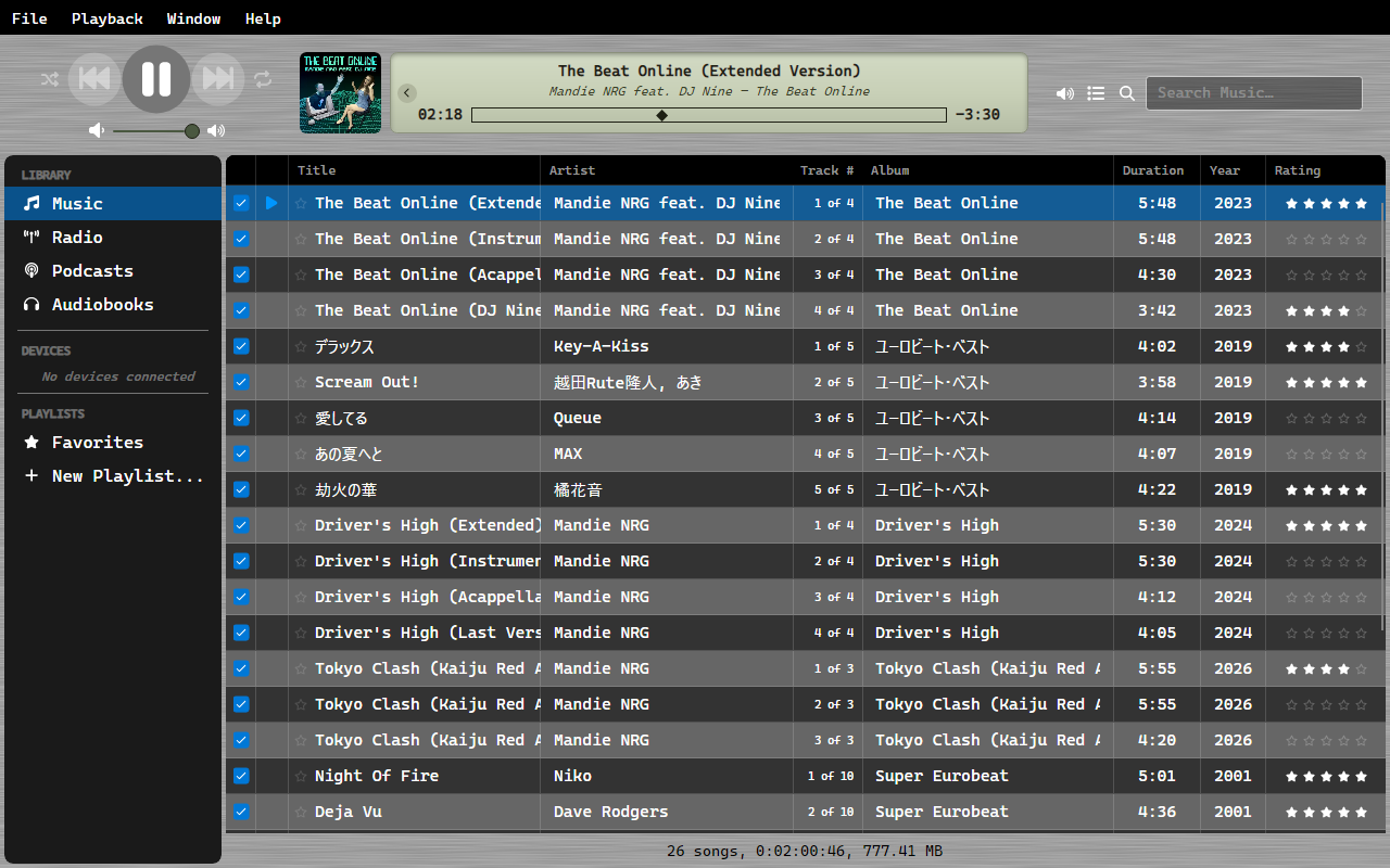 Now playing
