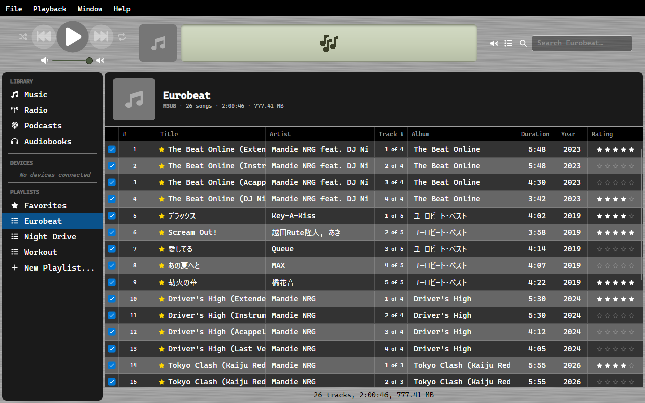 Playlists